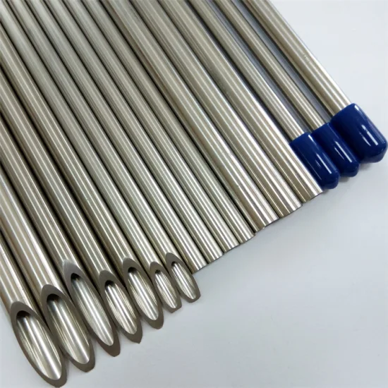 AP-Oberflächenbehandlung Kundenspezifisches nahtloses Rohr aus rostfreiem Stahl in Stahlqualität